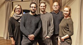 Astrid Lütt, Hinnerk Frahm, Jonas Stockel, Stephan Klapproth und Anne Weise (v.li.) stehen für den dynamischen der WVM. Foto: hfr