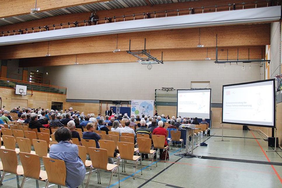 Rund 200 Interessierte waren der Einladung zur Infoveranstaltung gefolgt.