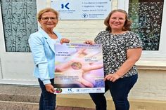 Silke Hüttmann (Bereichsleitung) und See Me!-Beraterin Alena Turek (v. lks.).