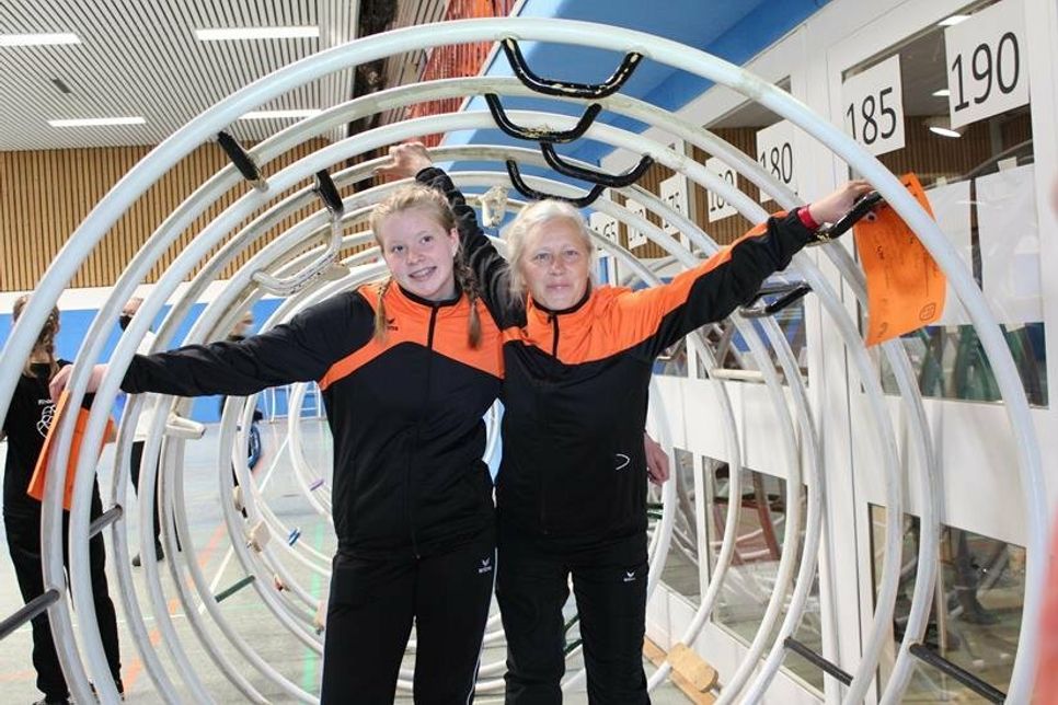 Lya Wiese und Andra Franz.