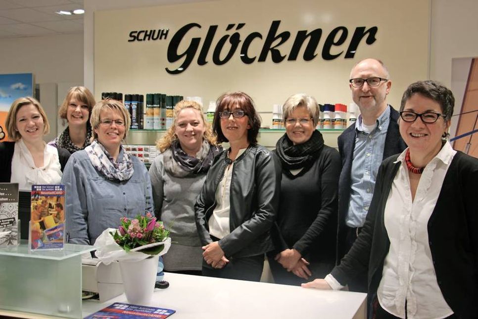 Das kompetente Team von Schuh Glöckner.