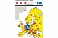 Tempolimit in Europa, fast überall, in einigen Ländern gibt es übrigens nachts oder im Winter andere Limits als tagsüber oder im Sommer.