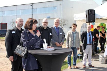 Bürgermeisterin Dr. Tordis Batscheider wünschte viel Erfolg am neuen Standort.