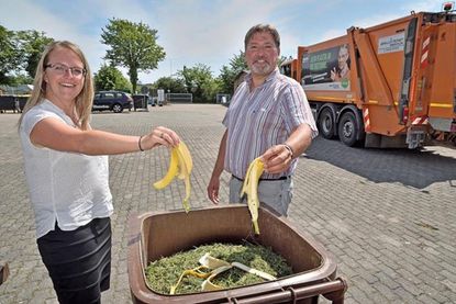 Gartenabfälle gehören auf den Kompostplatz, Küchenabfälle in die braune Tonne: Der Leiter der Kreis-Abfallwirtschaft Stefan Plischka wirbt für Umsicht bei der Mülltrennung und die Nutzung der Kompostplätze.