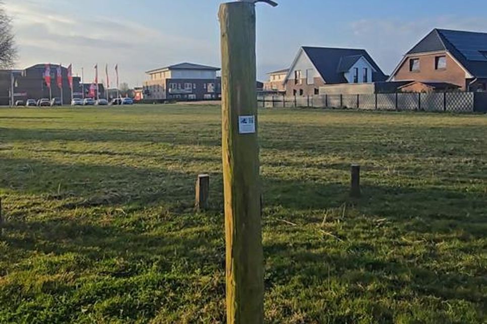 Die derzeit eher unspektakuläre Fläche am Ortseingang soll gemeinsam aufgehübscht werden.