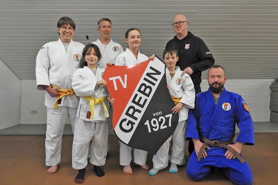 Judo für alle Generationen, dafür steht die Judosparte des TV Grebin.