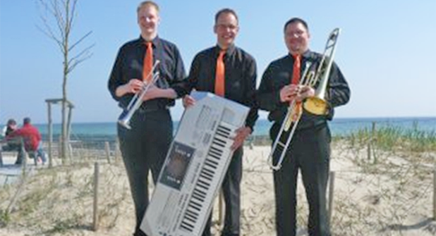 Fabian Röper, Michael Sellmann und Christian Blunck.