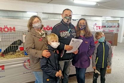 Überlegen sich Hühner anzuschaffen: Familie Raute.