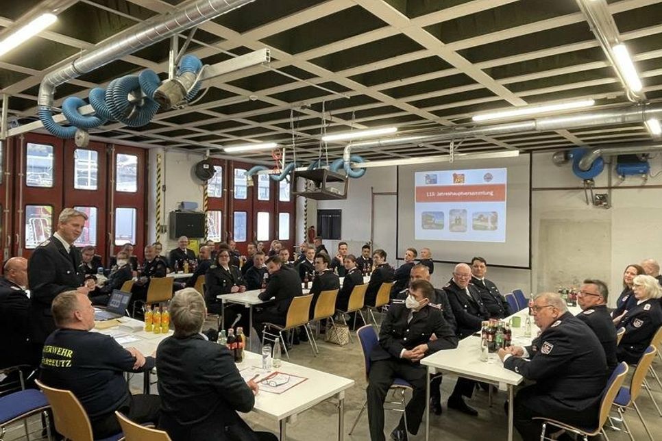 Jahreshauptversammlung der Freiwilligen Feuerwehr Scharbeutz. (Foto: DS)