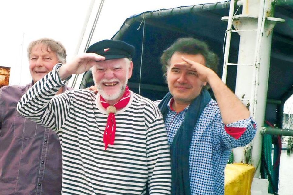 Blicken der sechsten Auflage der beliebten Veranstaltung mit Freude entgegen: Christian Lukas, Geschäftsführer der Lübeck und Travemünde Marketing GmbH (LTM) und „Käpt’n Wum“ alias Wolf-Rüdiger Ohlhoff. (Foto: LTM GmbH)