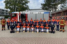 Die Kinderfeuerwehr Scharbeutz (KFS80) übergibt offiziell Nachwuchs an die Jugendfeuerwehr.