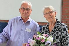 Rainer Figgen mit Antje-Marie Steen.