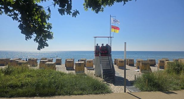 Die DLRG in Kellenhusen leistete zwischen Mai und September über 13.900 Wachstunden in der Hauptwache, im Rettungsboot und auf den vier Türmen.