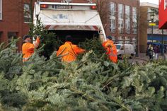 Der Weihnachtsschmuck muss vollständig vom Tannenbaum entfernt werden.