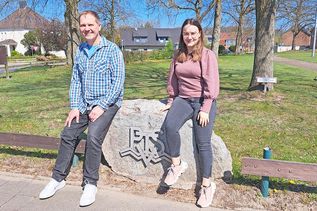 Kümmern sich ab sofort hauptamtlich um die Geschäfte des Preetzer TSV: die Vorstände Axel Schreiner und Franziska Dahms.