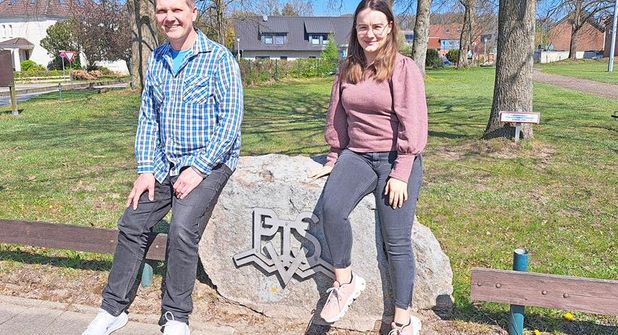 Kümmern sich ab sofort hauptamtlich um die Geschäfte des Preetzer TSV: die Vorstände Axel Schreiner und Franziska Dahms.