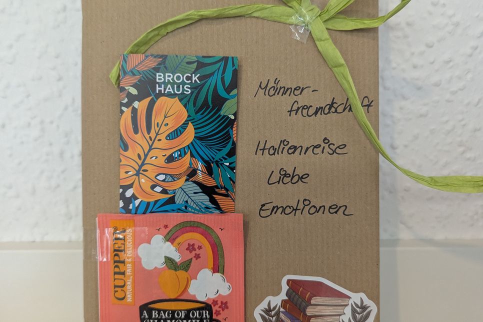 Blind Date mit einem Buch.