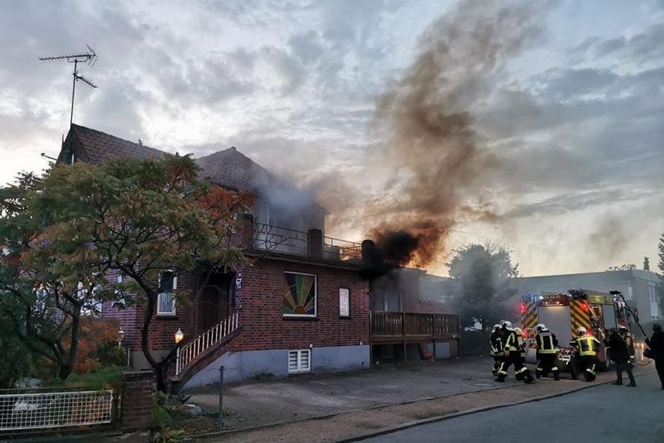 Das ausgewählte Objekt diente den Kameraden der Freiwilligen Feuerwehr Grömitz zu Übungszwecken.