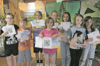 Die Gewinner der Klasse 3b