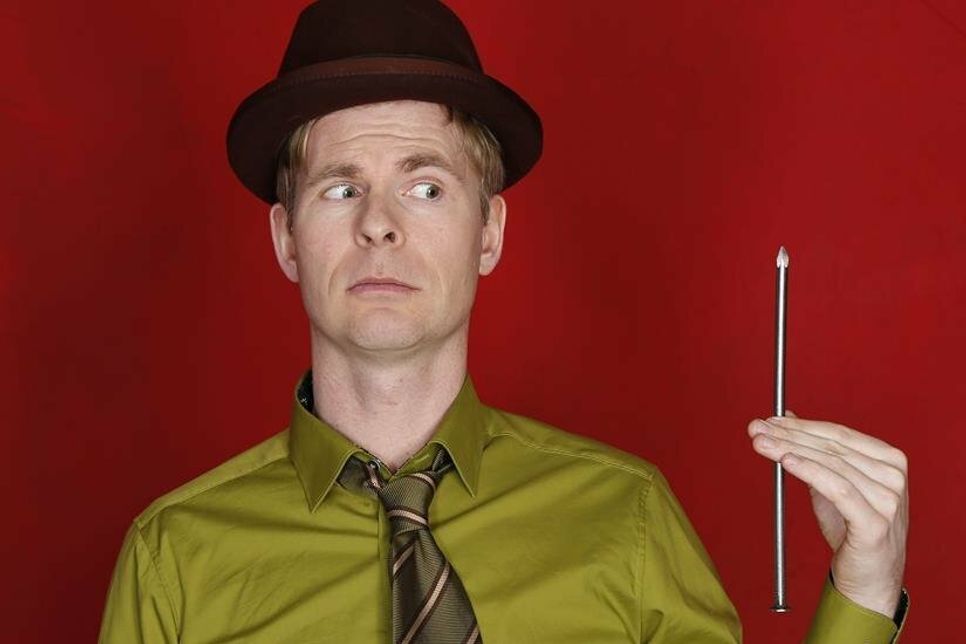 Zauberkünstler Christian Brandes.