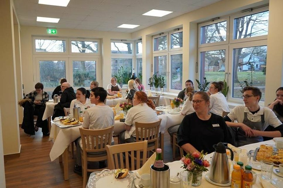 Die Veranstaltung fand im Restaurant der Beruflichen Schule statt.