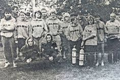Die DLRG-Ortsgruppe Lensahn mit Joachim Lippmann (re.).