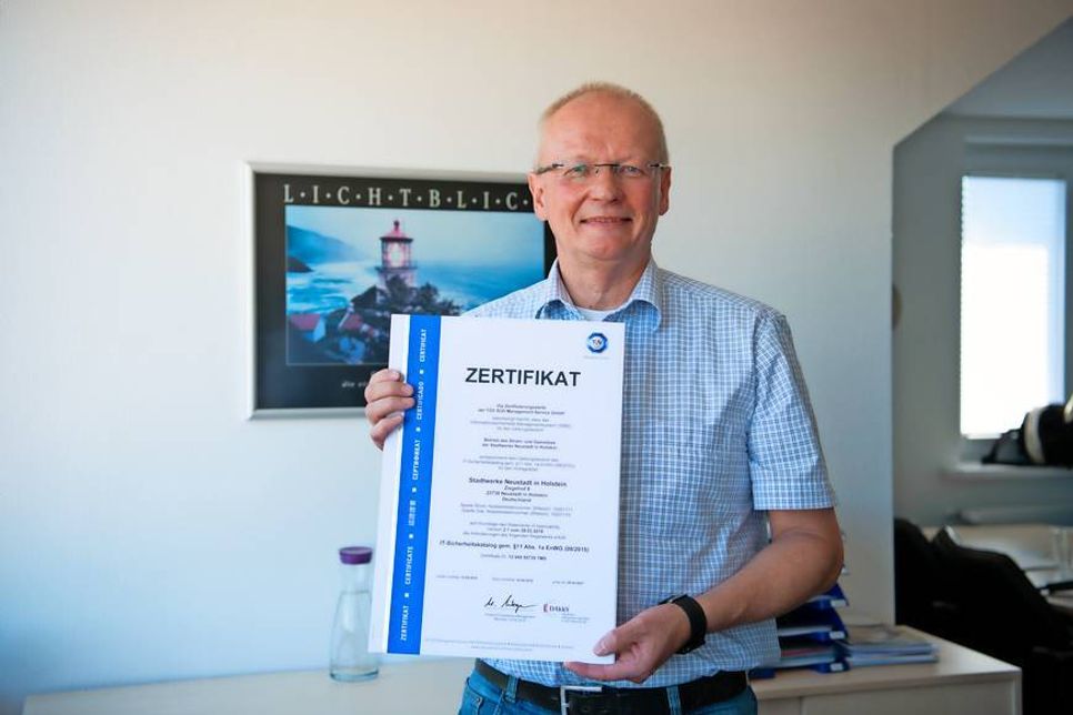 Stellvertretender Leiter der Stadtwerke Harald Wiese im Interview über die DSGVO.