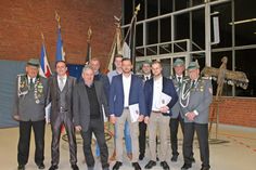 Noch ohne Uniform: Sechs neue Mitglieder sind in die Gilde aufgenommen worden.