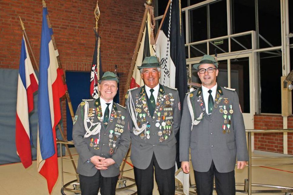 Aribert Stender, Thomas Gröschke und Alexander Krupp.
