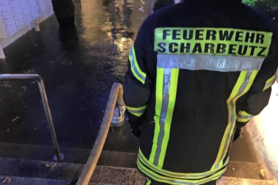 17 Einsätze hatte die Feuerwehr in der Gewitternacht.