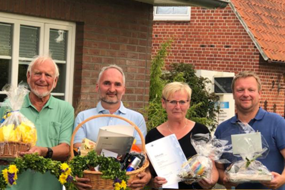 Nils Janus, Jörg Kujath, Dörthe Wildfang, Thorsten Schmidt (v. lks.).