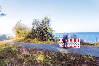 Wanderweg am Brodtener Ufer wieder durchgängig begehbar
