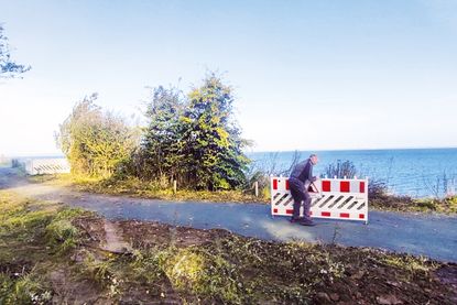 Wanderweg am Brodtener Ufer wieder durchgängig begehbar