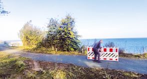 Wanderweg am Brodtener Ufer wieder durchgängig begehbar
