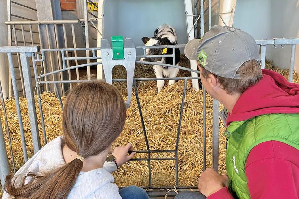 Beim Tag des offenen Hofes begeisterten insbesondere die Tiere die Besucher.