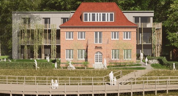 So soll es nach der Fertigstellung aussehen, das BUND Umwelthaus.