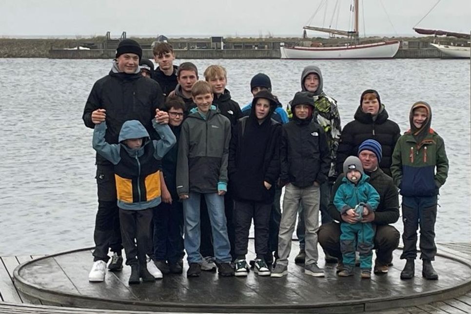 Die Teilnehmenden der Freizeitfahrt erlebten in Dänemark ein Paradies für Angler.