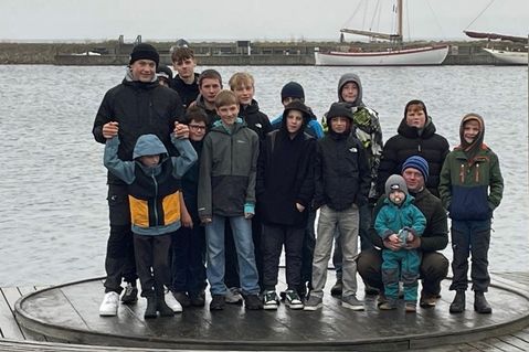 Die Teilnehmenden der Freizeitfahrt erlebten in Dänemark ein Paradies für Angler.