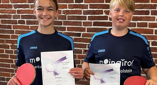 Mia Papke und Josua Guttau.