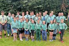 Gruppenfoto vom Sommerlager 2024.