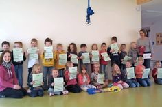 Die Kinder der Chor-AG.