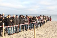 Anbaden in Dahme.