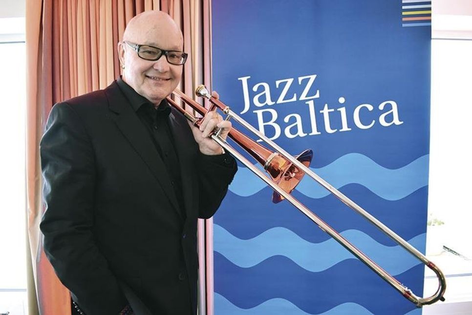 Nils Landgren, künstlerischer Leiter der JazzBaltica, freut sich auf vier tolle Tage und Abende mit vielen bekannten Jazz-Musikerinnen und -Musikern in Timmendorfer Strand. (Foto: René Kleinschmidt)
