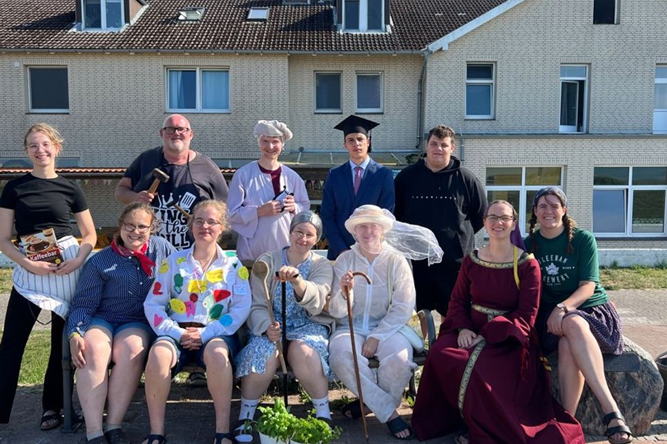Die evangelische Jugend der Kirchengemeinde Lensahn.