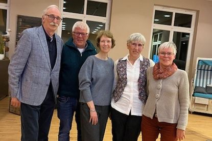 Bernd Heuer, Cord Nissen, Stephanie Lieske, Erika Holl und Stephanie Nissen (v. lks.).