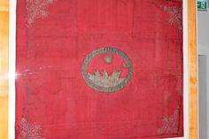 Altes in neuem Glanz: Die Gildefahne von 1840 strahlt wieder.
