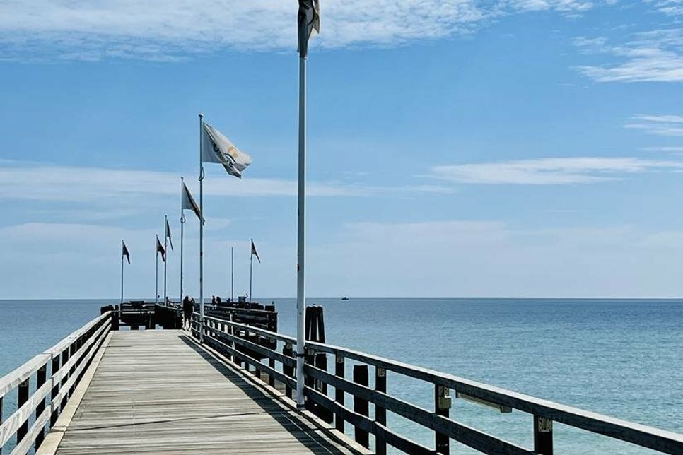 Immer einen Besuch wert: Die Seebrücke in Dahme.