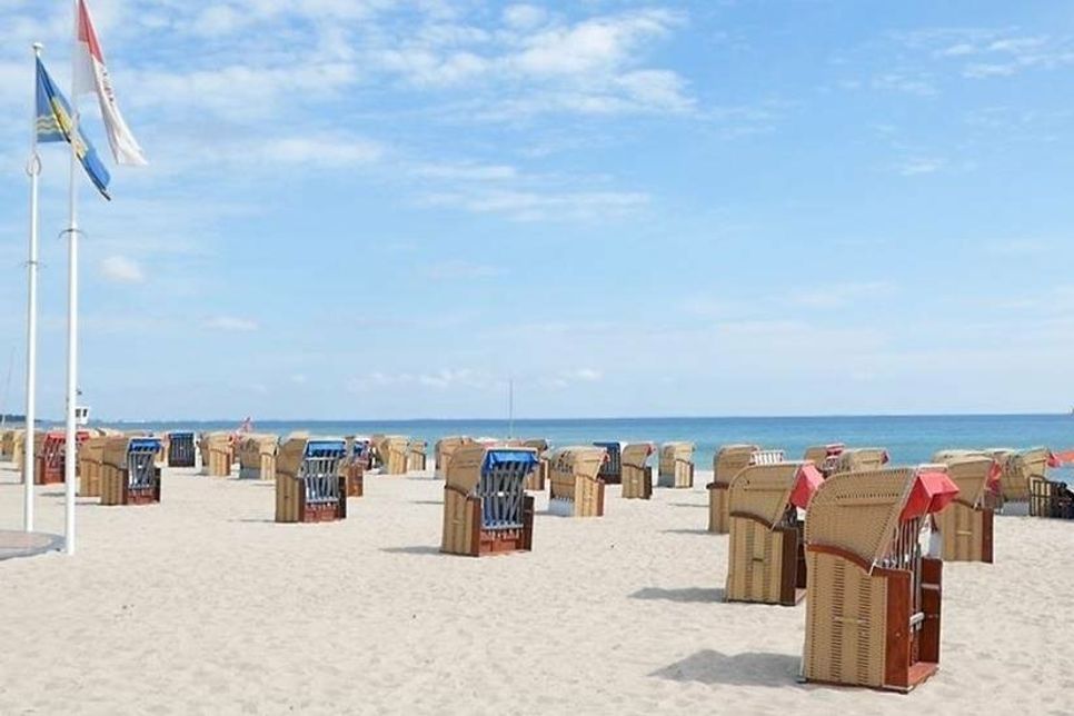 Dahme hat einen wunderschönen Strand.