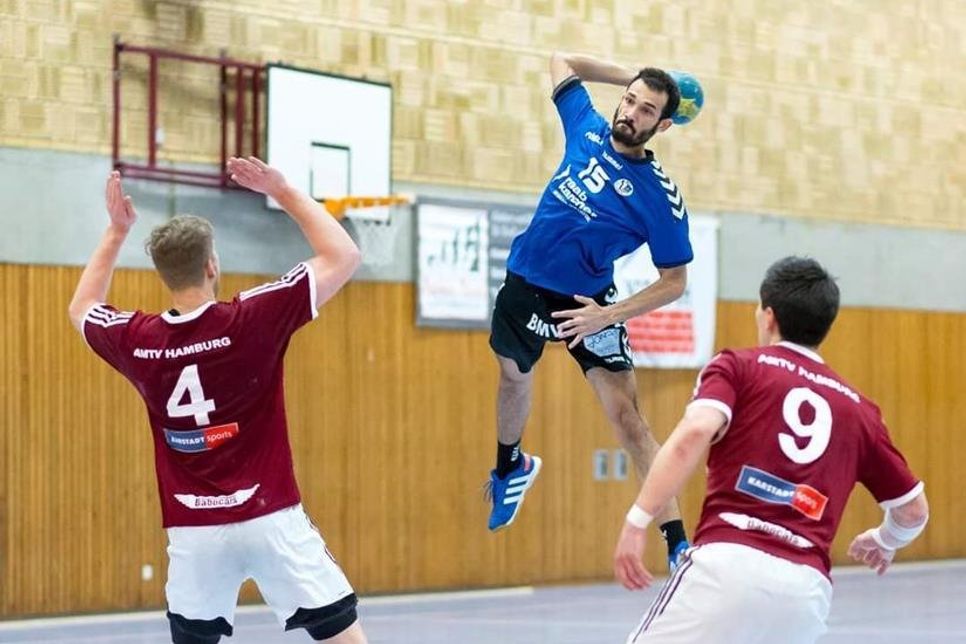 Mahmoud Al-kahlil 2015 im Einsatz für den VfL Bad Schwartau.