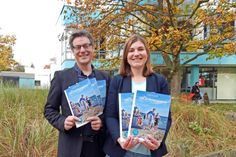André Rosinski und Sonja Zastrow präsentieren das neue Magazin.